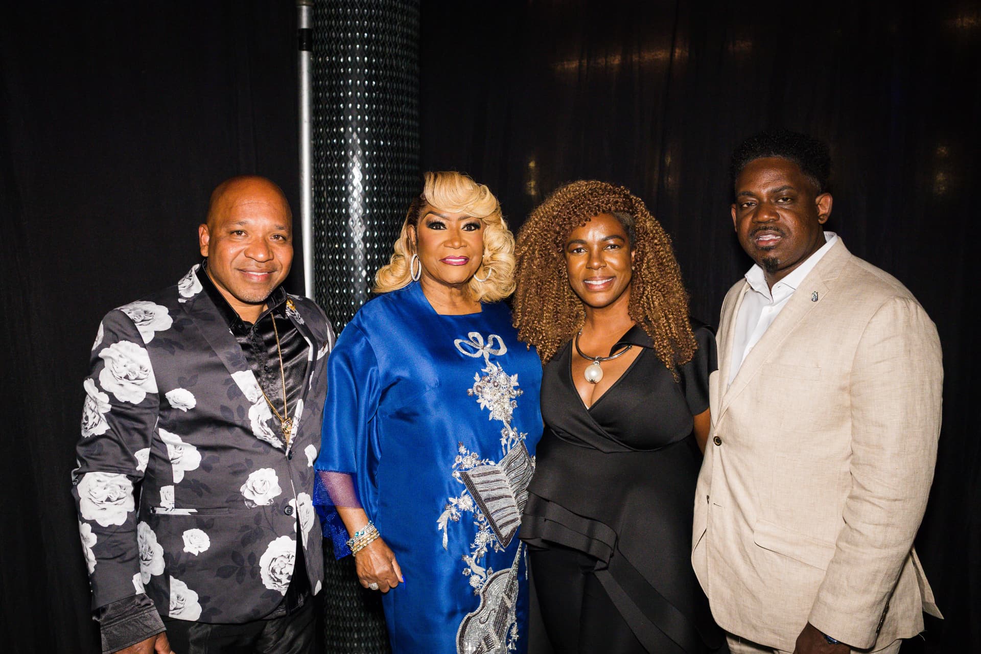 Patti LaBelle with Vote Influencers principals backstage